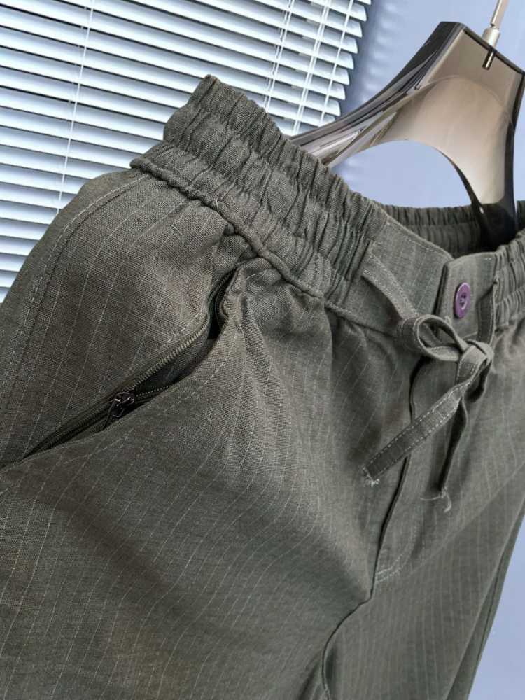 Zara Green Premium Linen Heavy Quality Lower-3