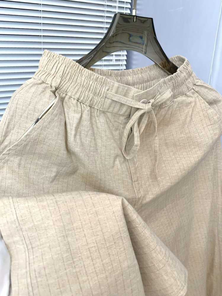 Zara Cream Premium Linen Heavy Quality Lower-3