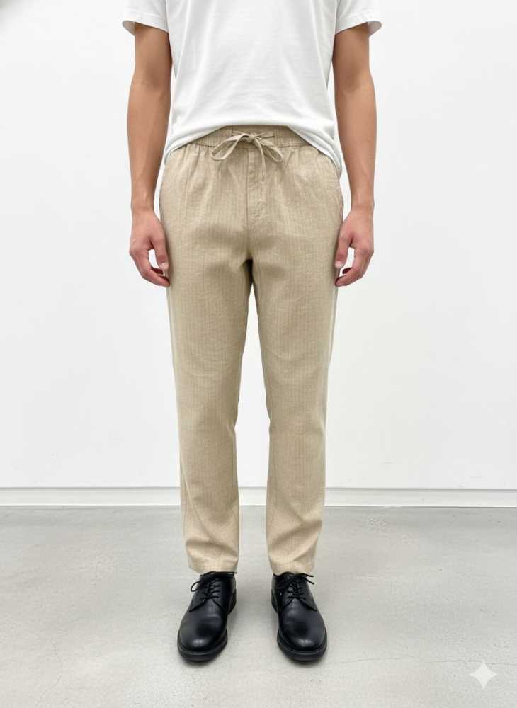 Zara Cream Premium Linen Heavy Quality Lower