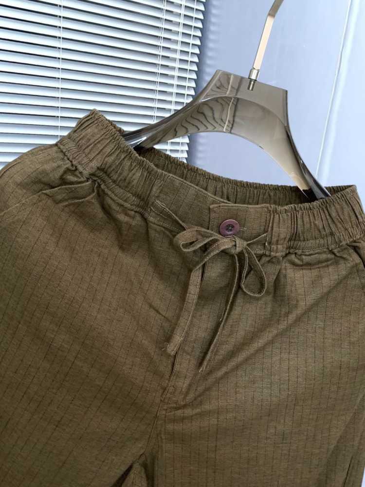 Zara Brown Premium Linen Heavy Quality Lower-4