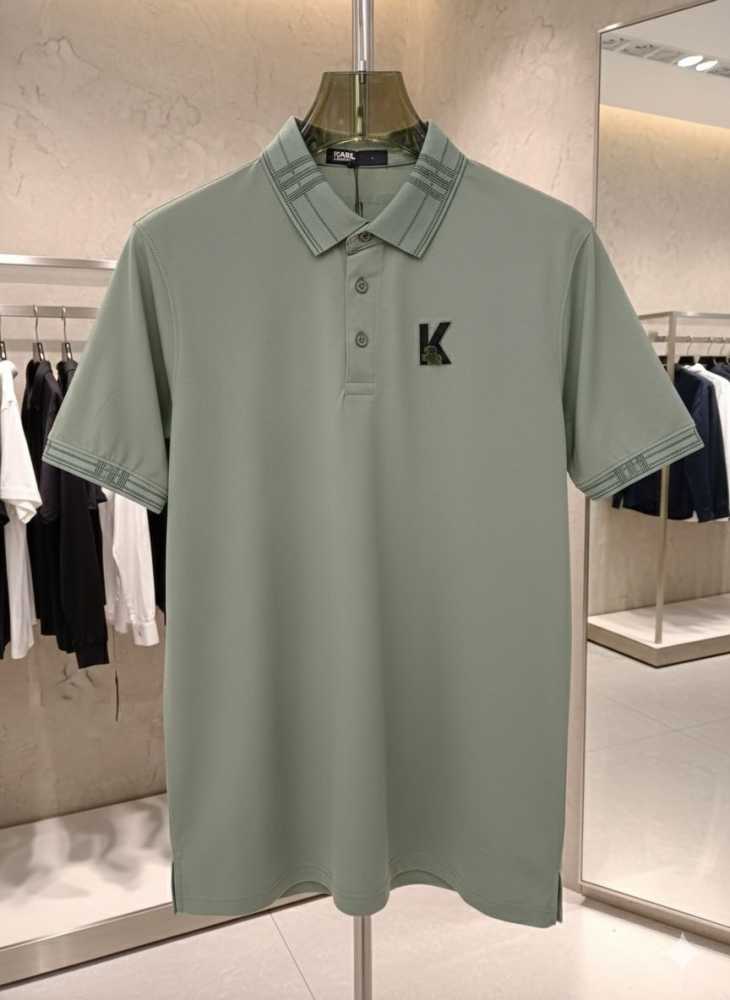 Karl Lagerfeld Green Premium Quality T-shirt-thumb-0