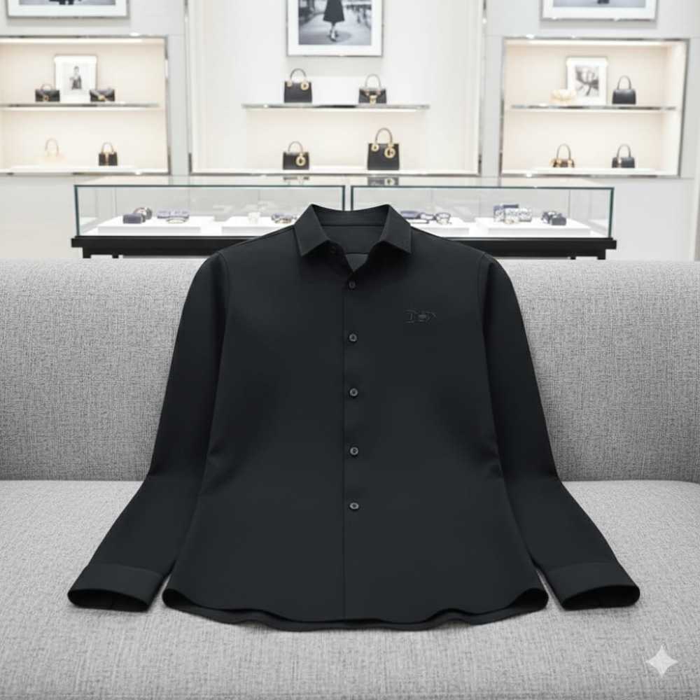 Dior Black Premium Quality Shirt-thumb-4