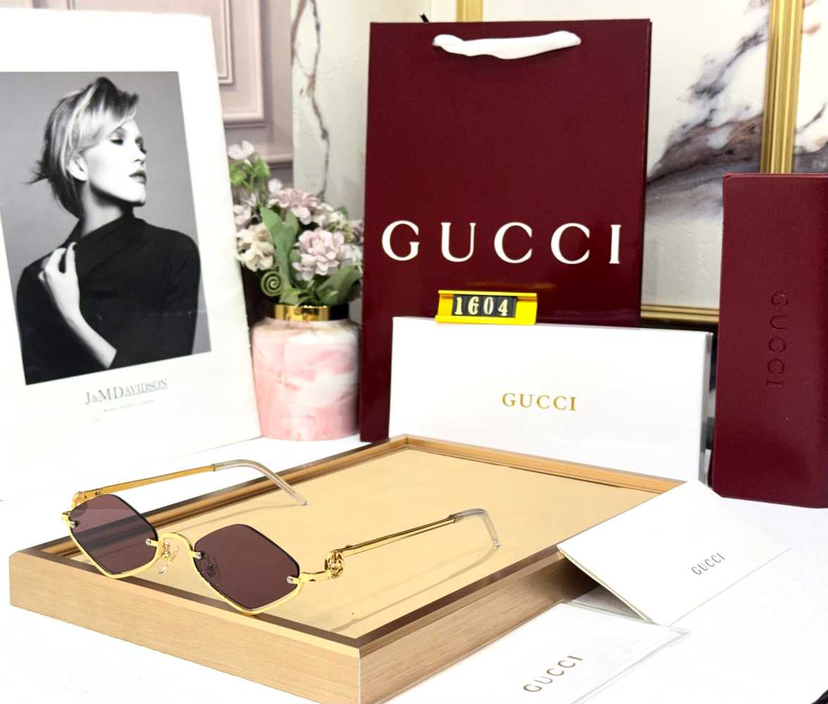 Gucci Brown Women's Sunglasses-1