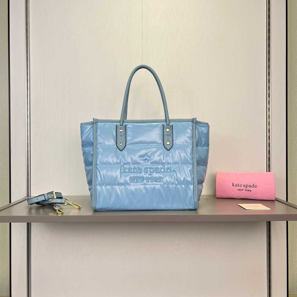 Kate Spade Ella Puffy Medium Sky Blue Tote Bag-thumb-0