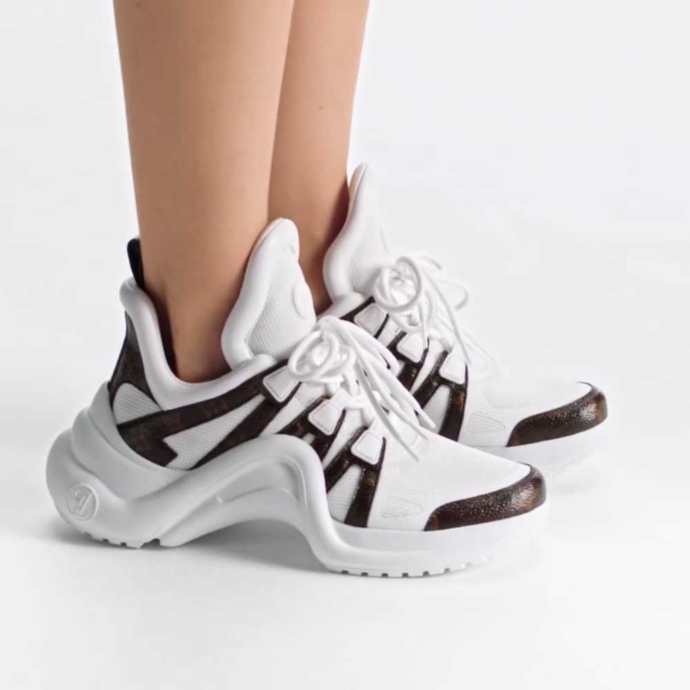 Louis Vuitton White Premium Quality Archlight Sneakers-6