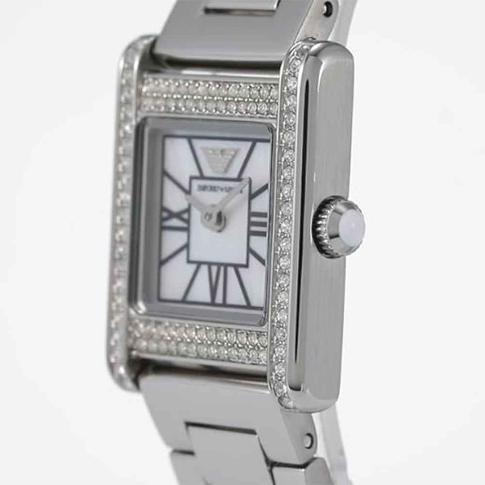 Emporio Armani Silver Quartz Stainless Steel Watch AR11662-5