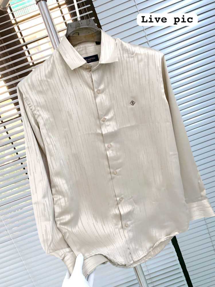 Louis Vuitton Monogram White Premium Cotton Shirt-2