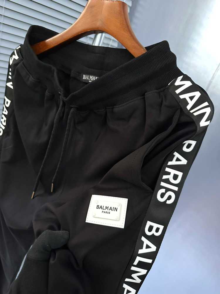 Balmain Black Premium Quality Trackpant-4