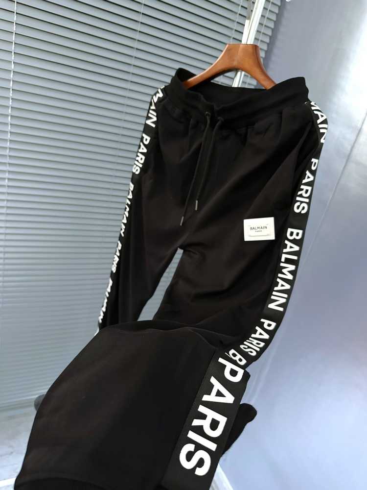 Balmain Black Premium Quality Trackpant-5