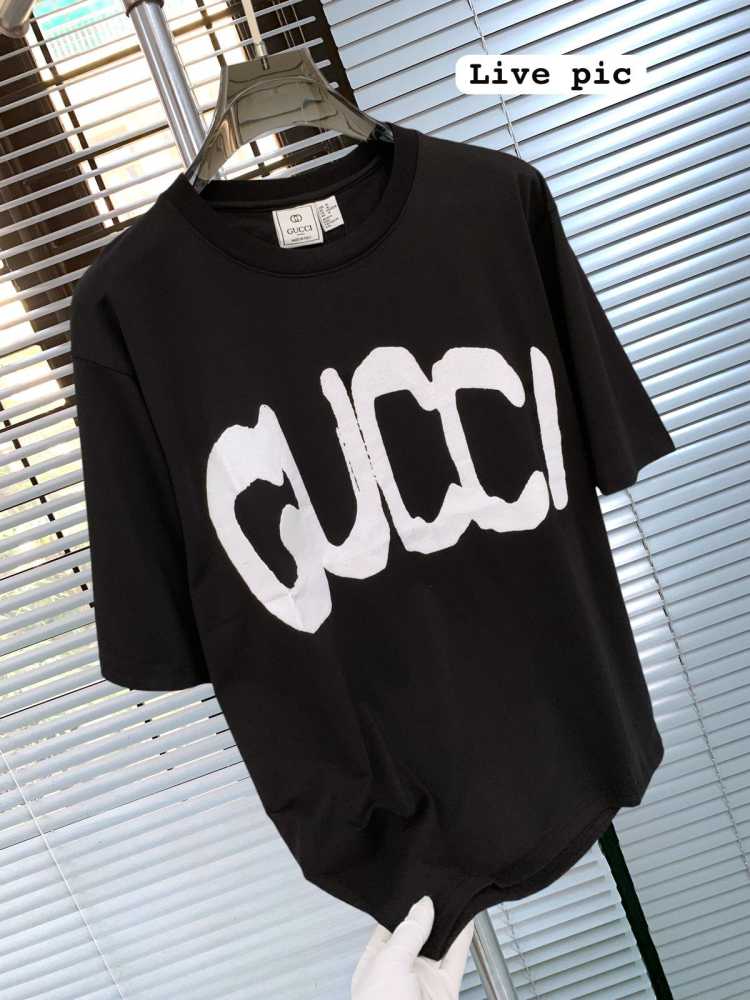 Gucci Black Premium Quality Polo T-shirt-1