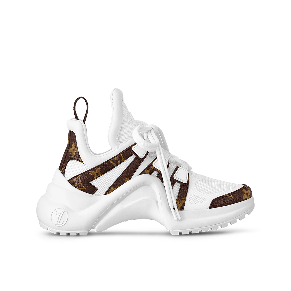 Louis Vuitton White Premium Quality Archlight Sneakers