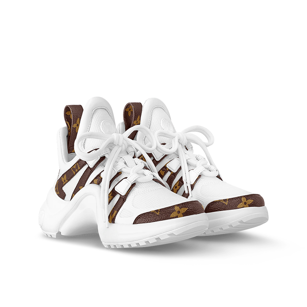 Louis Vuitton White Premium Quality Archlight Sneakers-1