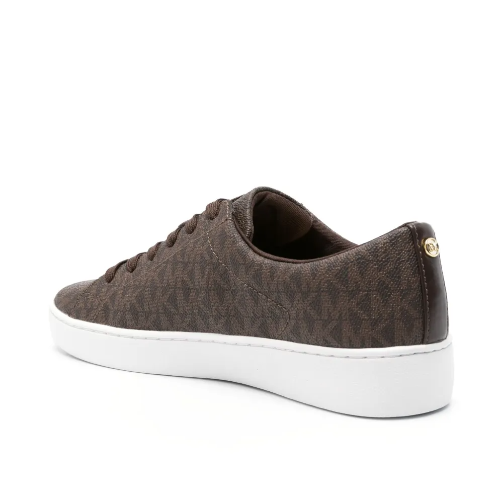 Michael Kors Brown Keaton Logo Sneaker-2