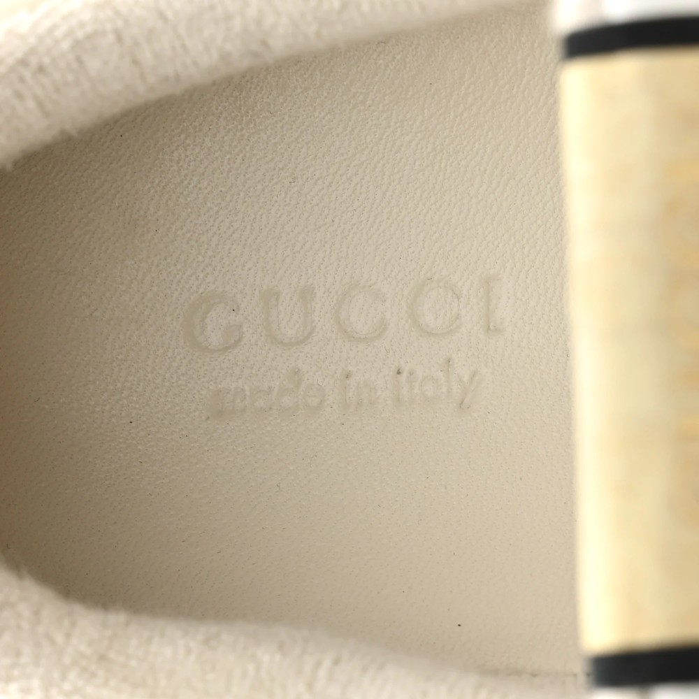 Gucci White Screener GG Sneakers-6