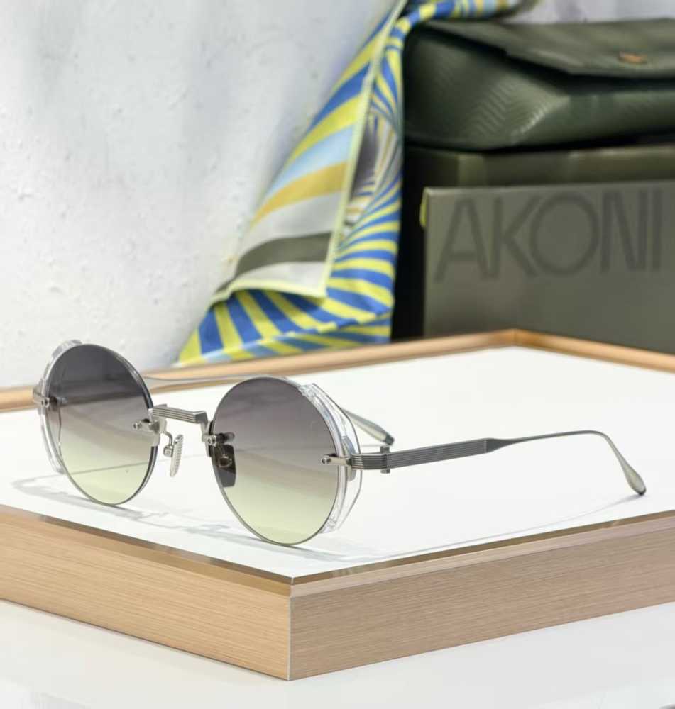 Akoni Eclipse Grey/White Premium Sunglasses