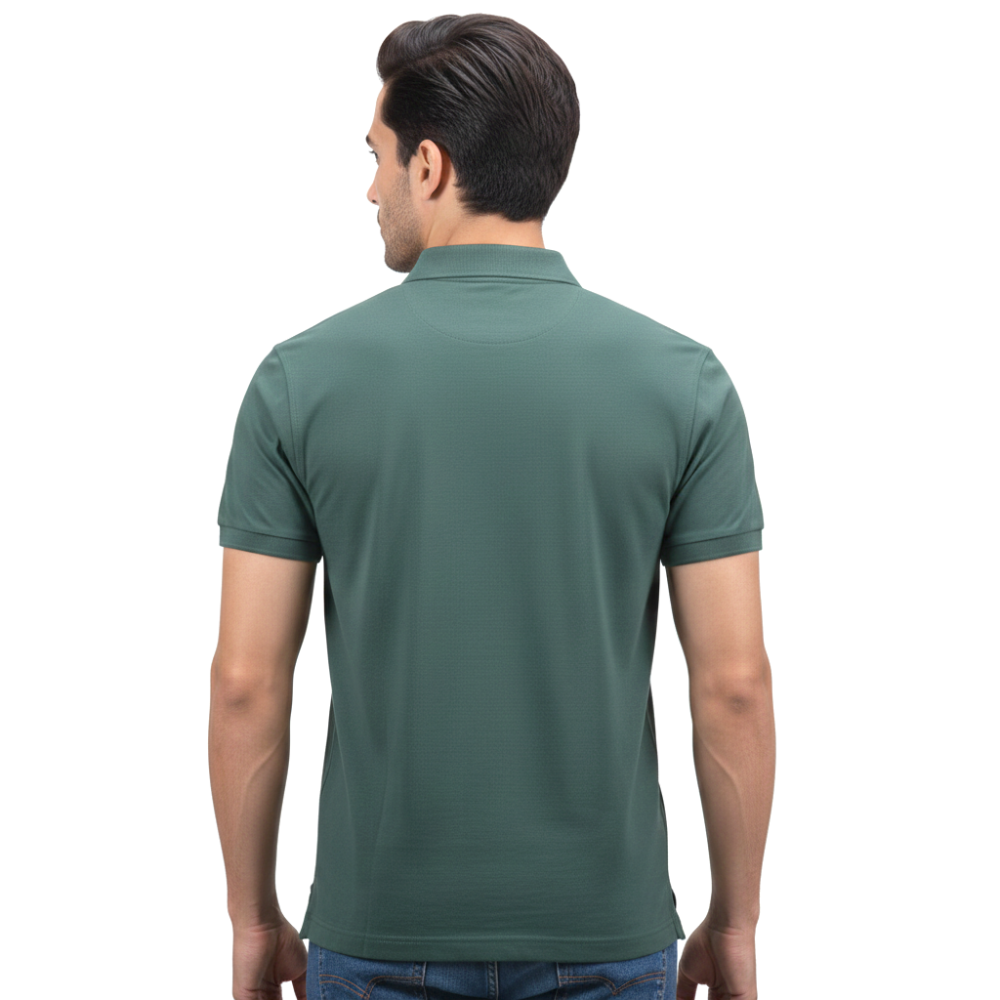 Louis Vuitton Green Premium Quality Polo Tees-thumb-2