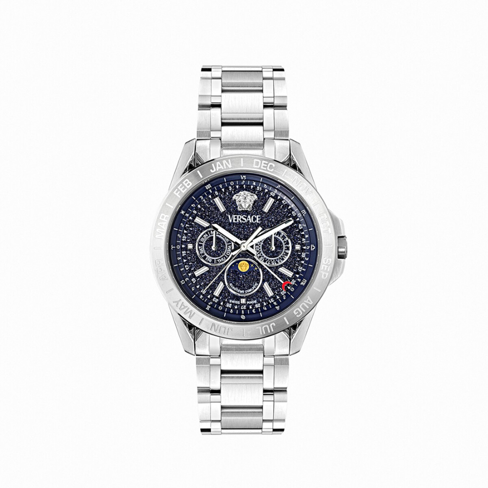 Versace V-Galaxy Moonphase Mens Watch OMR 735 VE0K00125