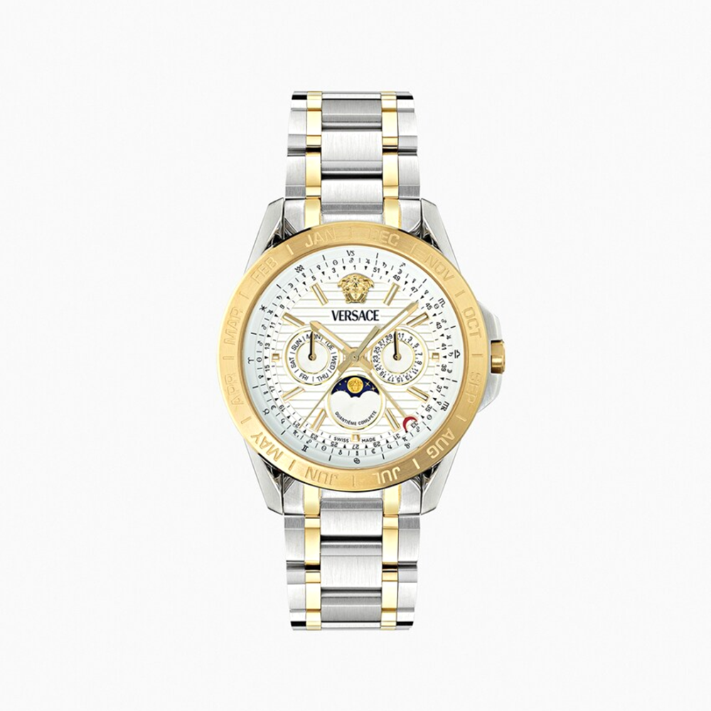Versace V-Galaxy Moonphase Mens Watch OMR 770 VE0K00225