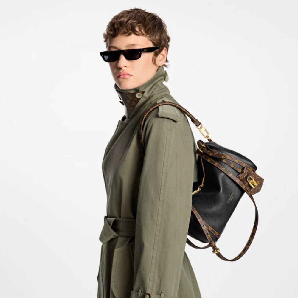 Louis Vuitton Black Express Pm Bowling Handbag-2