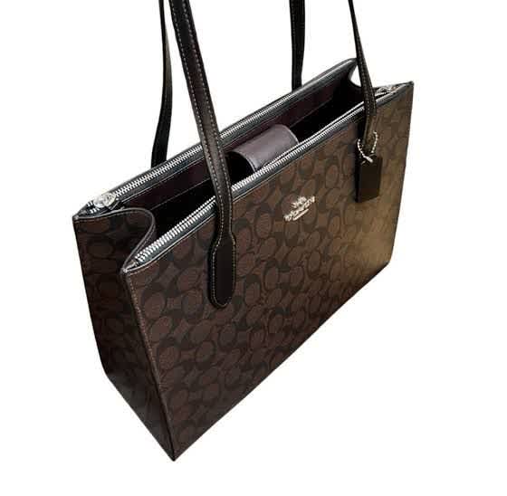 Coach Nina Carryall Brown Tote Bag