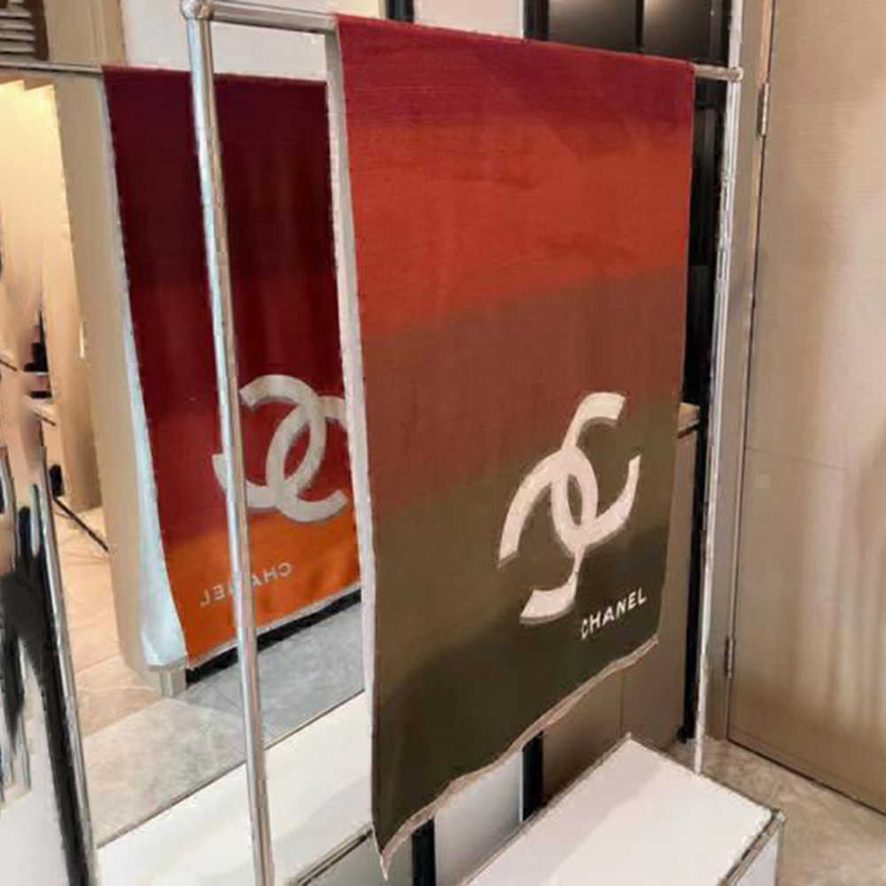 Chanel Multicolor Semi Wollen Stole-1