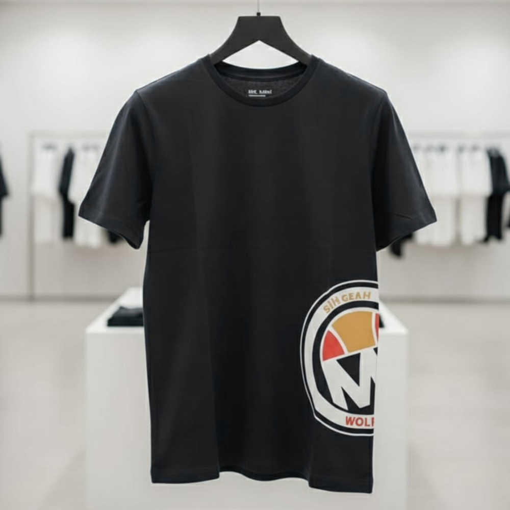 Michael Kors Black Premium Round Neck T-shirt-2