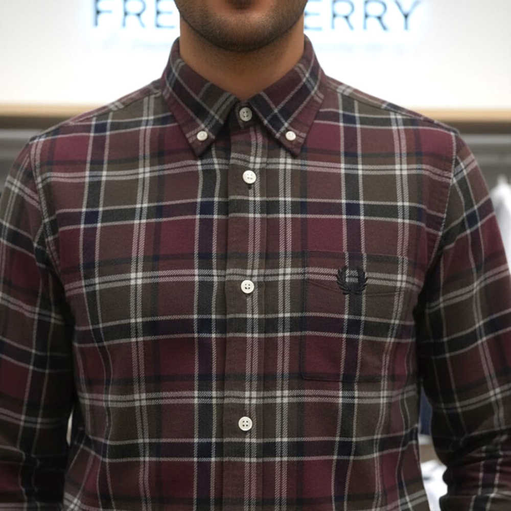Fred Perry Multicolor Premium Shirt-thumb-0