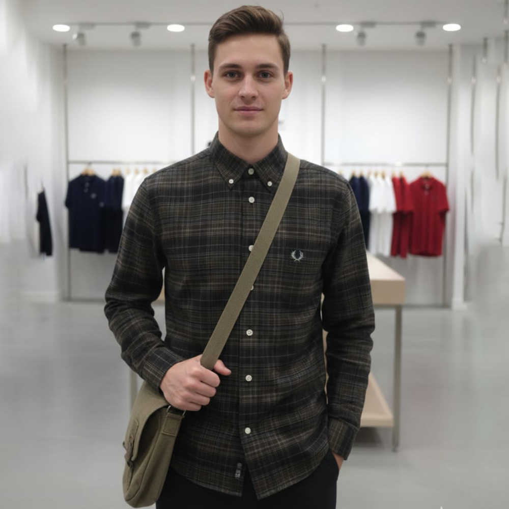 Fred Perry Multicolor Premium Shirt-thumb-0