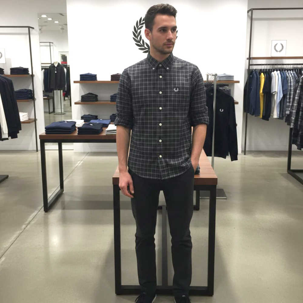 Fred Perry Black Premium Quality Shirt-3