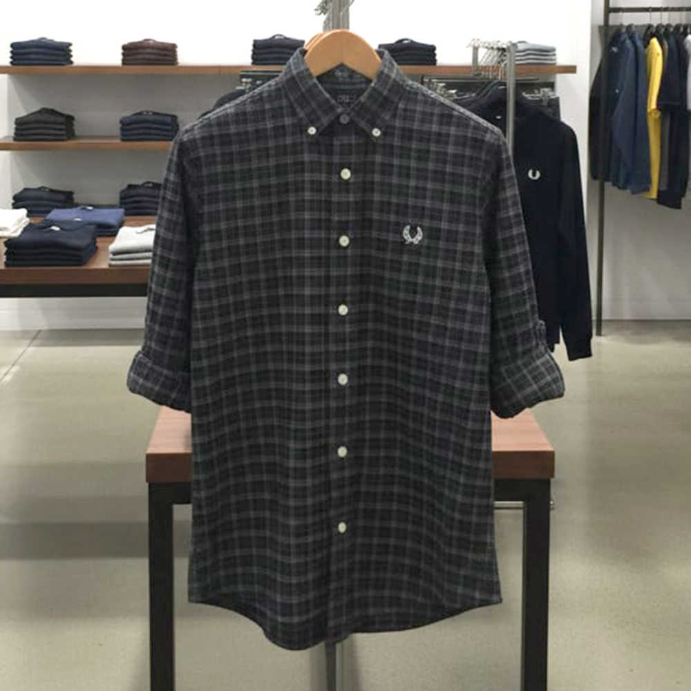 Fred Perry Black Premium Quality Shirt-1