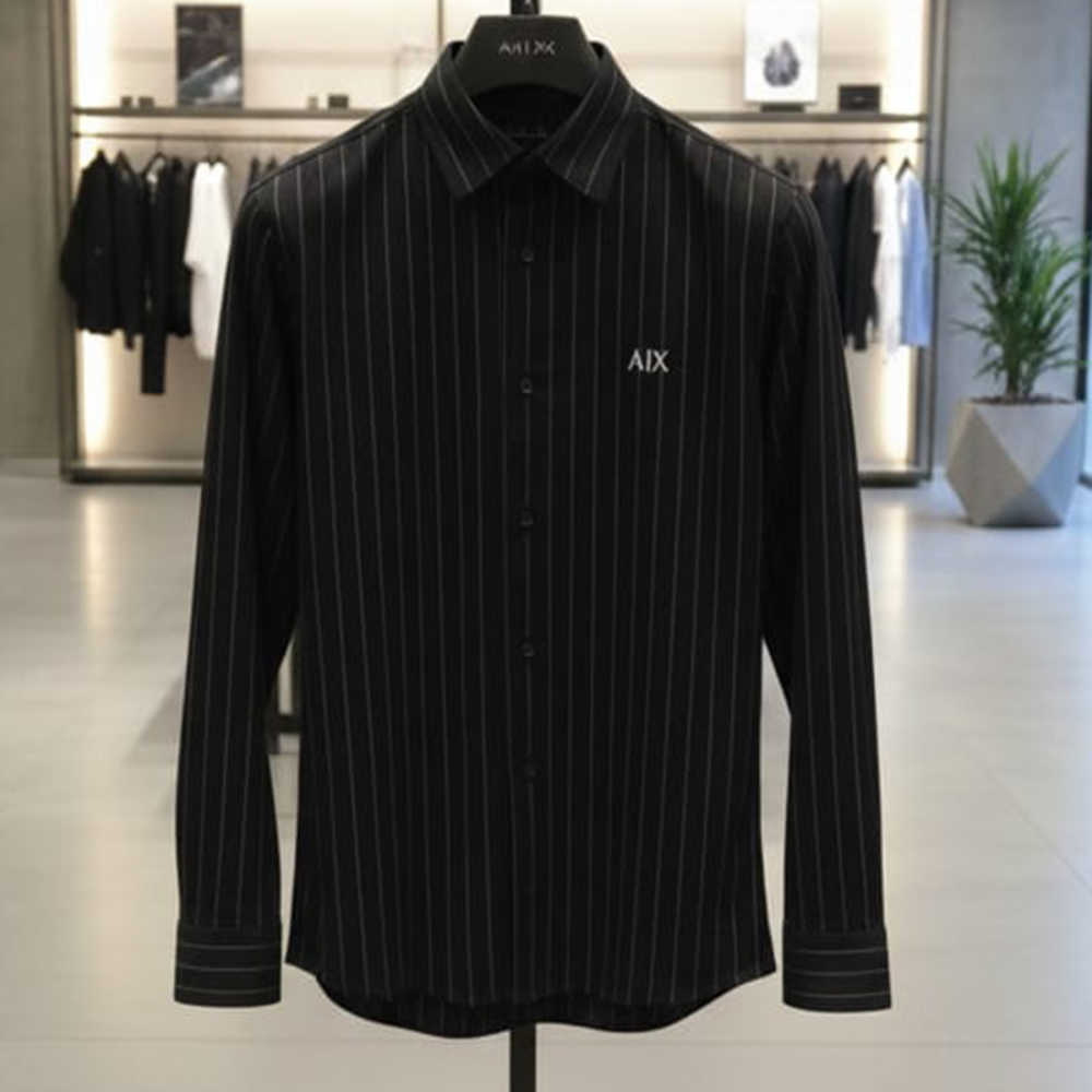 Armani Exchange Black Premium Quality Shirt-1