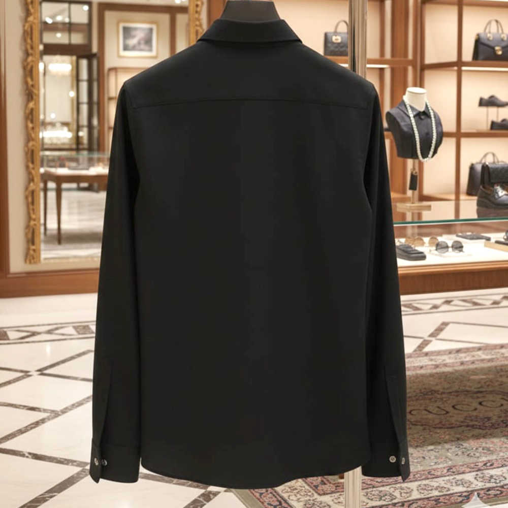 Gucci Butterfly Print Black Premium Shirt-thumb-2