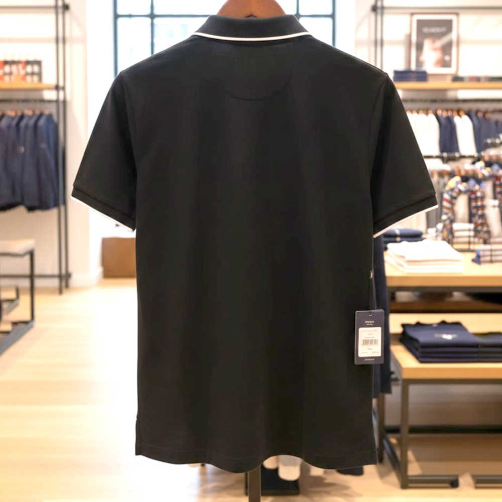 Gant Black Premium Quality T-shirt-thumb-2