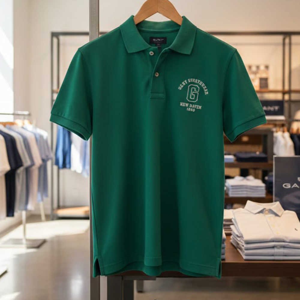 Gant Green Premium Quality T-shirt-1