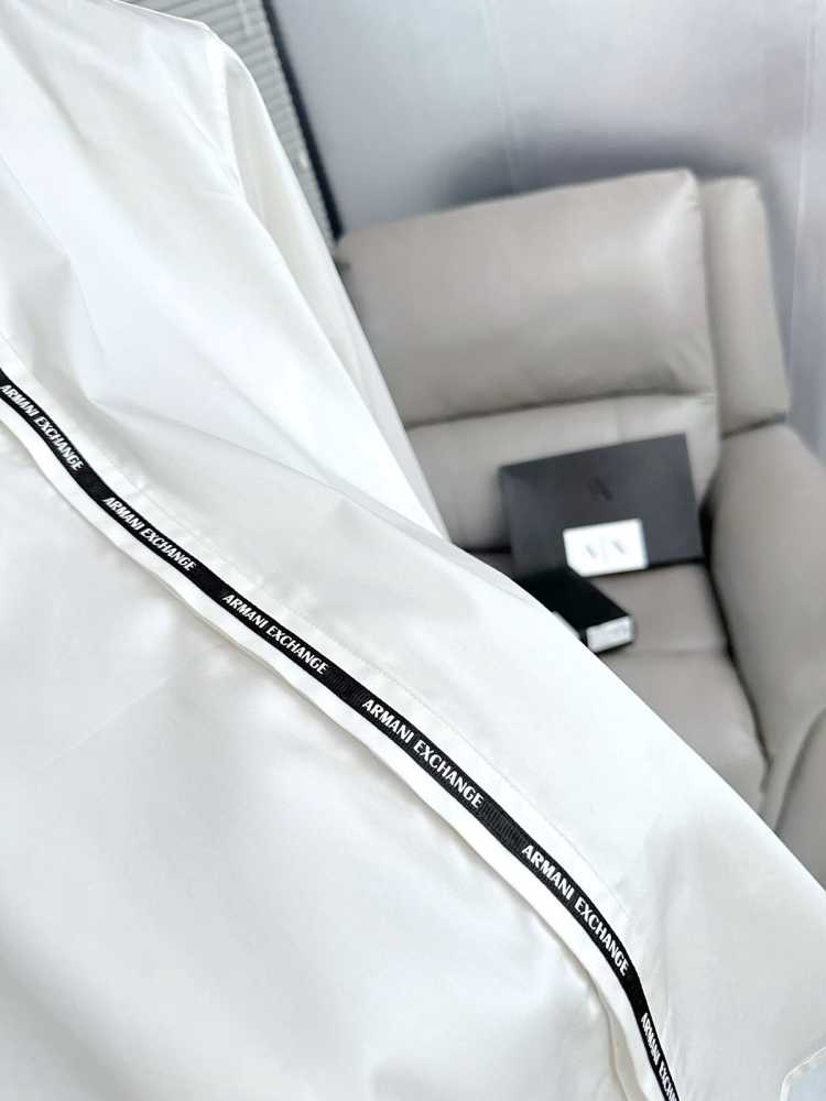 Armani Exchange White Premium Quality Cotton Shirt-2