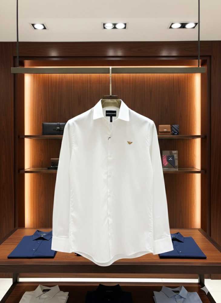 Emporio Armani White Premium Quality Shirt-thumb-0