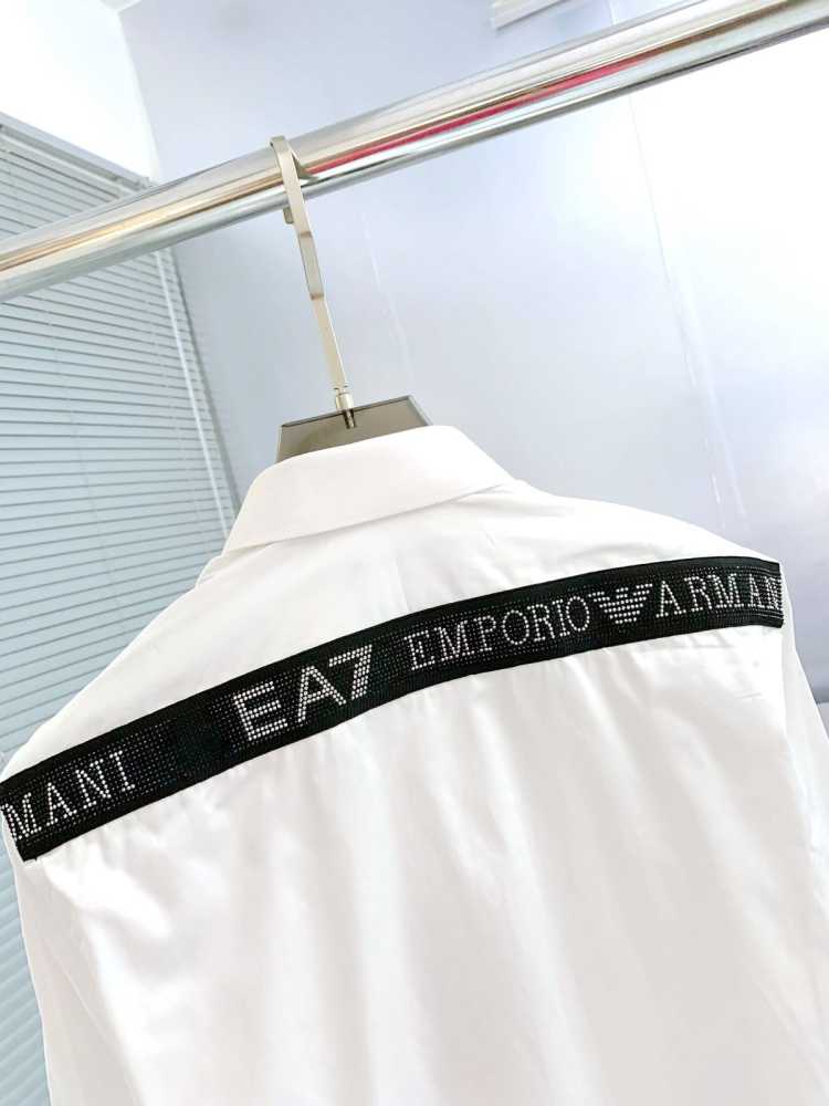 Emporio Armani White Premium Quality Shirt-thumb-2