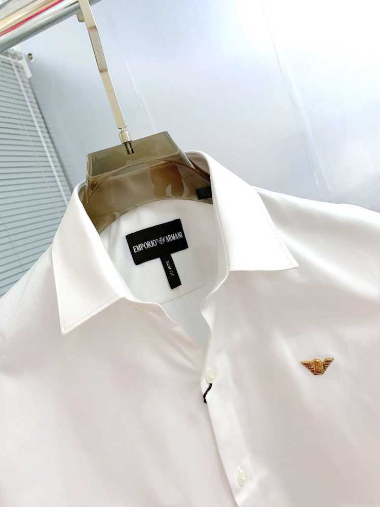 Emporio Armani White Premium Quality Shirt-thumb-3