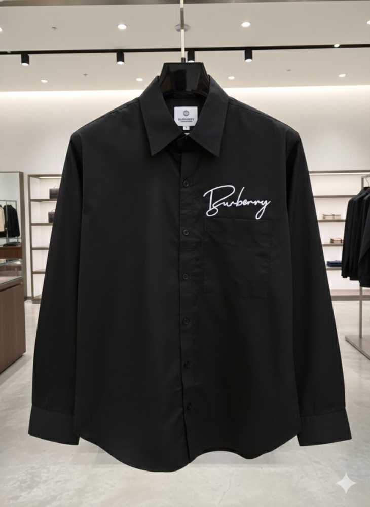 Burberry Black Premium Quality Shirt