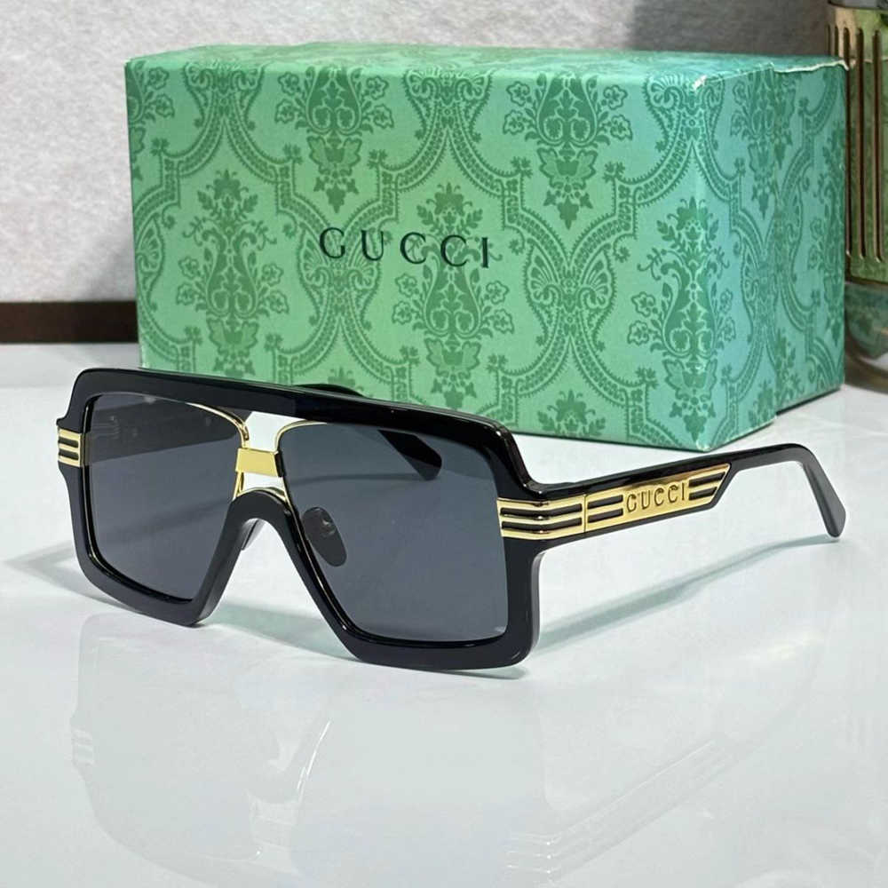 Gucci GG0900S Black Oversize Sunglasses-thumb-1