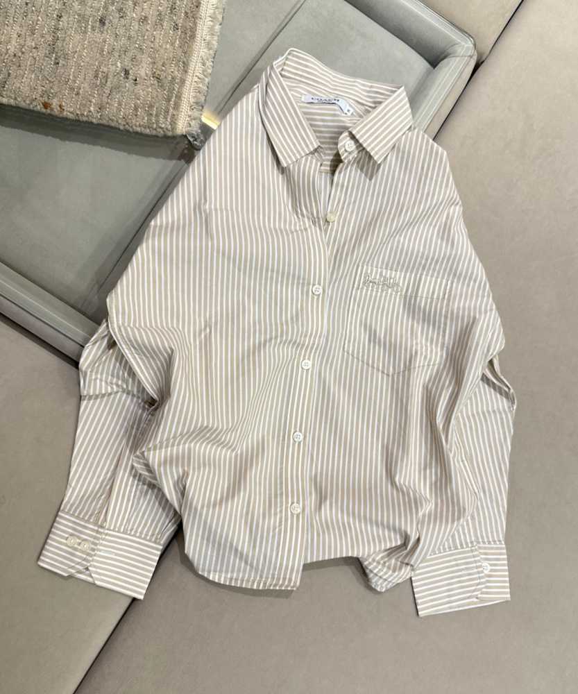 Coach White Premium Quality Women Shirt-2