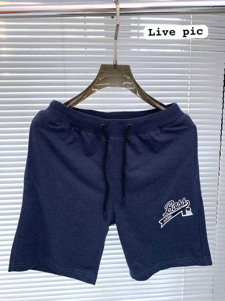 Boss Blue Premium Quality Men's Shorts-3