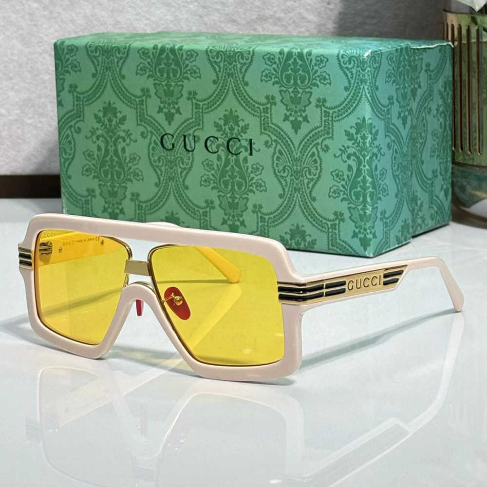 Gucci White Women's Sunglasses