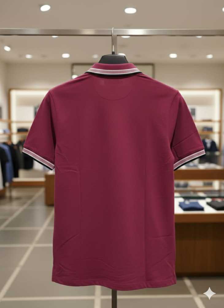 Hugo Boss Dark Pink Premium Quality Tees-2