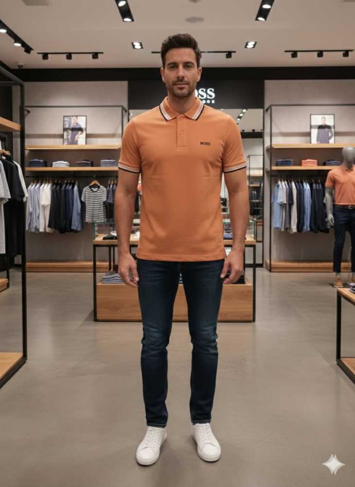 Hugo Boss Orange Premium Quality Tees-thumb-0