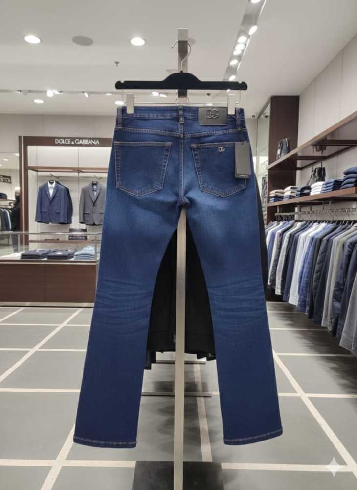 Dolce & Gabbana Dark Blue Premium Quality Jeans-thumb-1