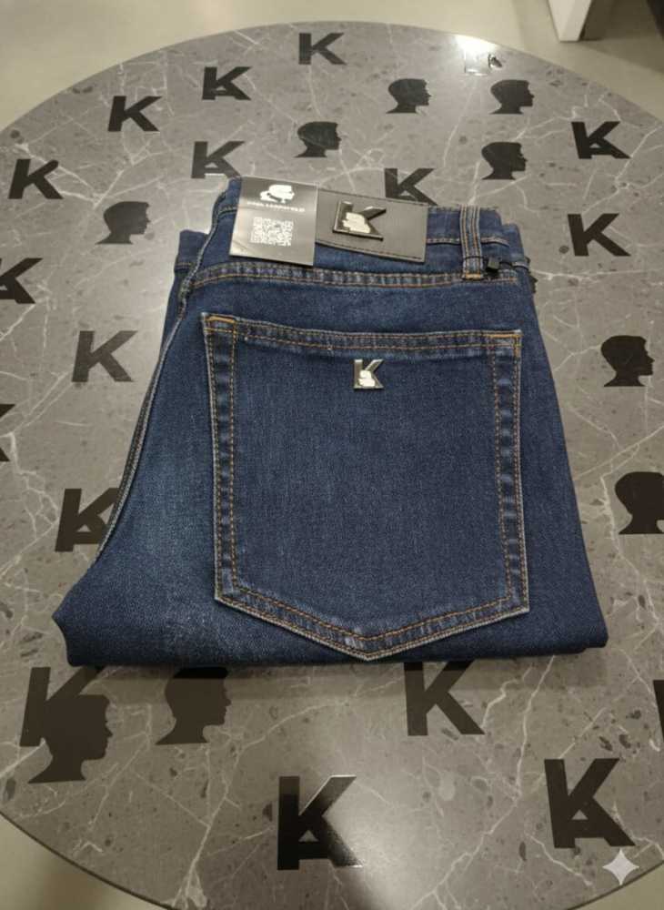 Karl Lagerfeld Dark Blue Premium Quality Jeans-3