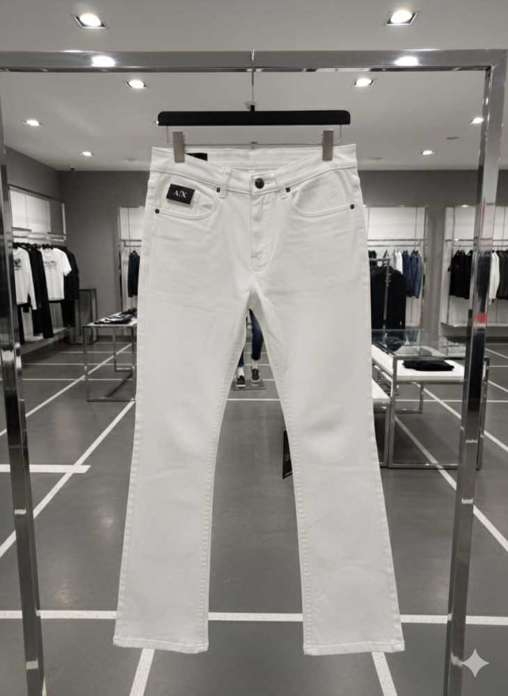Armani Exchange White Premium Quality Jeans-2