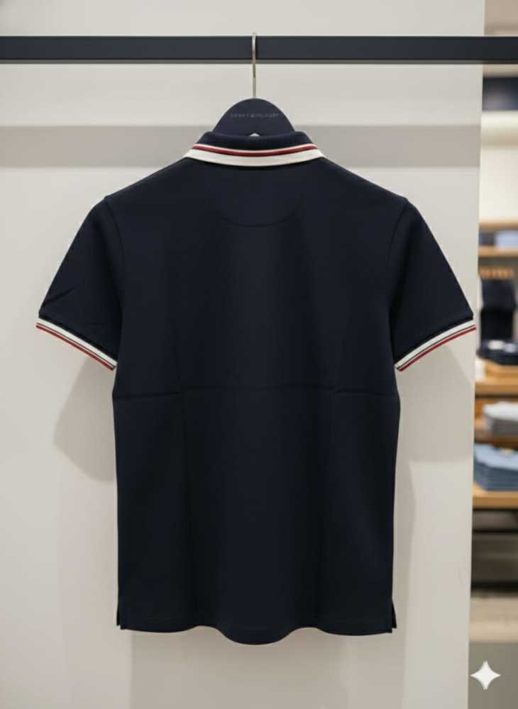 Tommy Hilfiger Black Premium Quality Tees-thumb-3