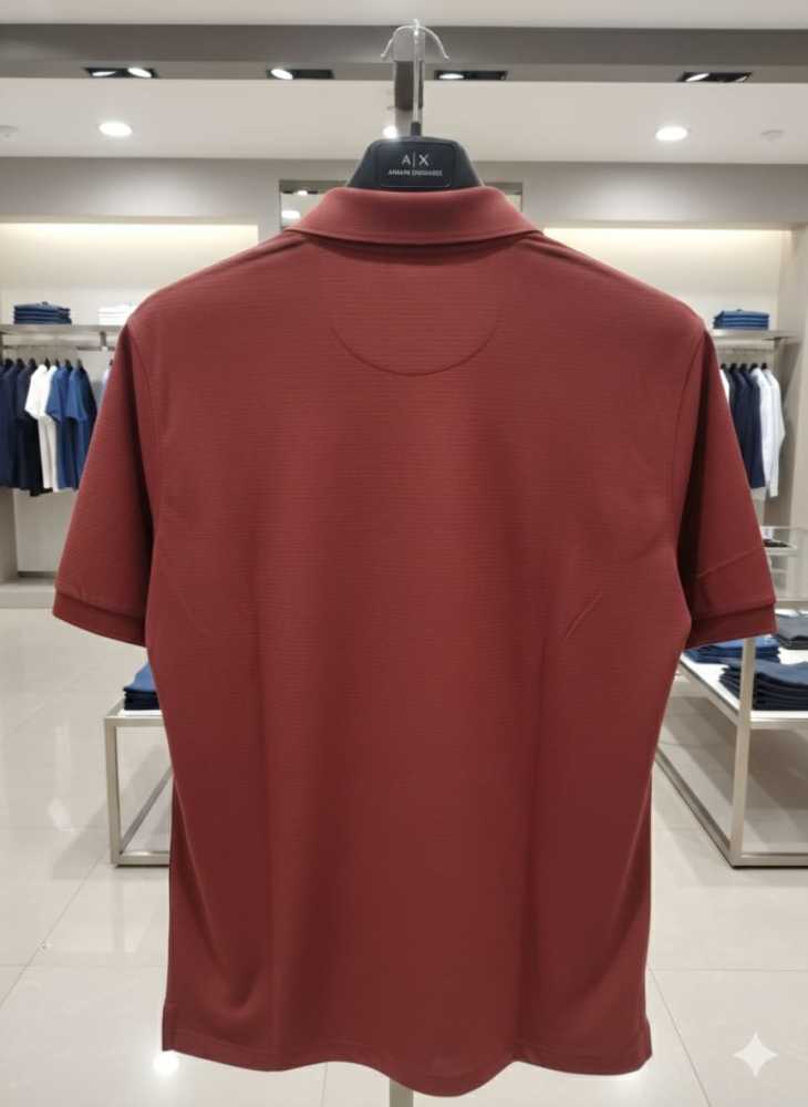 Armani Exchange Brown Premium Quality T-Shirt-3